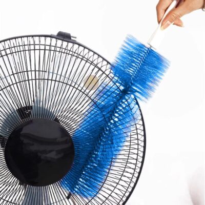 2-Piece Set: Blue Microfiber Ceiling Fan Dusters