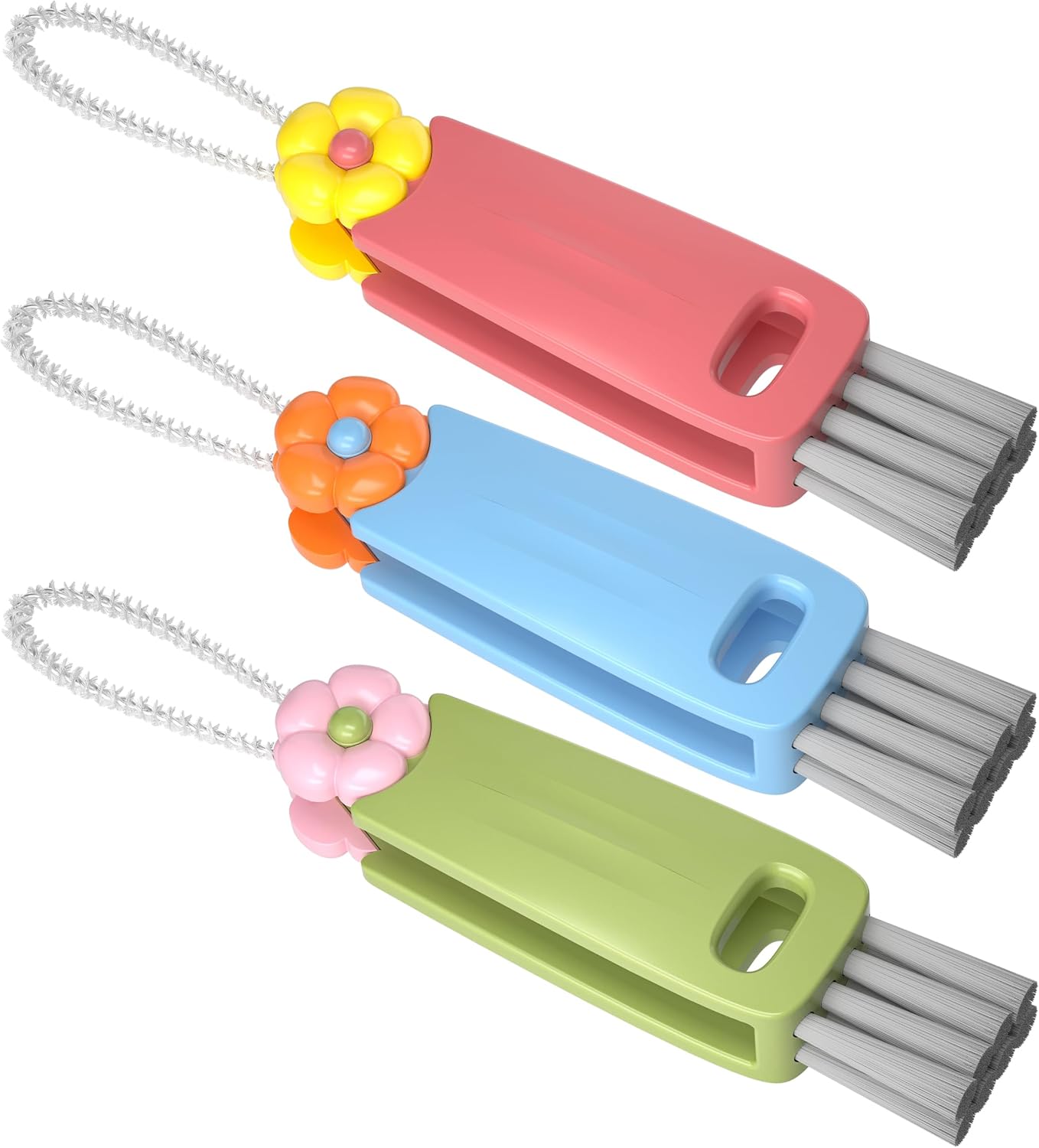3-in-1 Bottle Cap and Spout Cleaning Brush Set