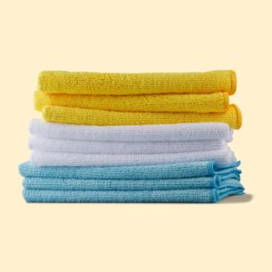 24-piece microfiber cleaning cloth set