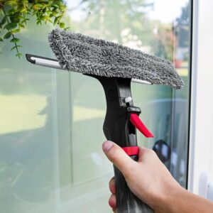 3-in-1 spray window squeegee