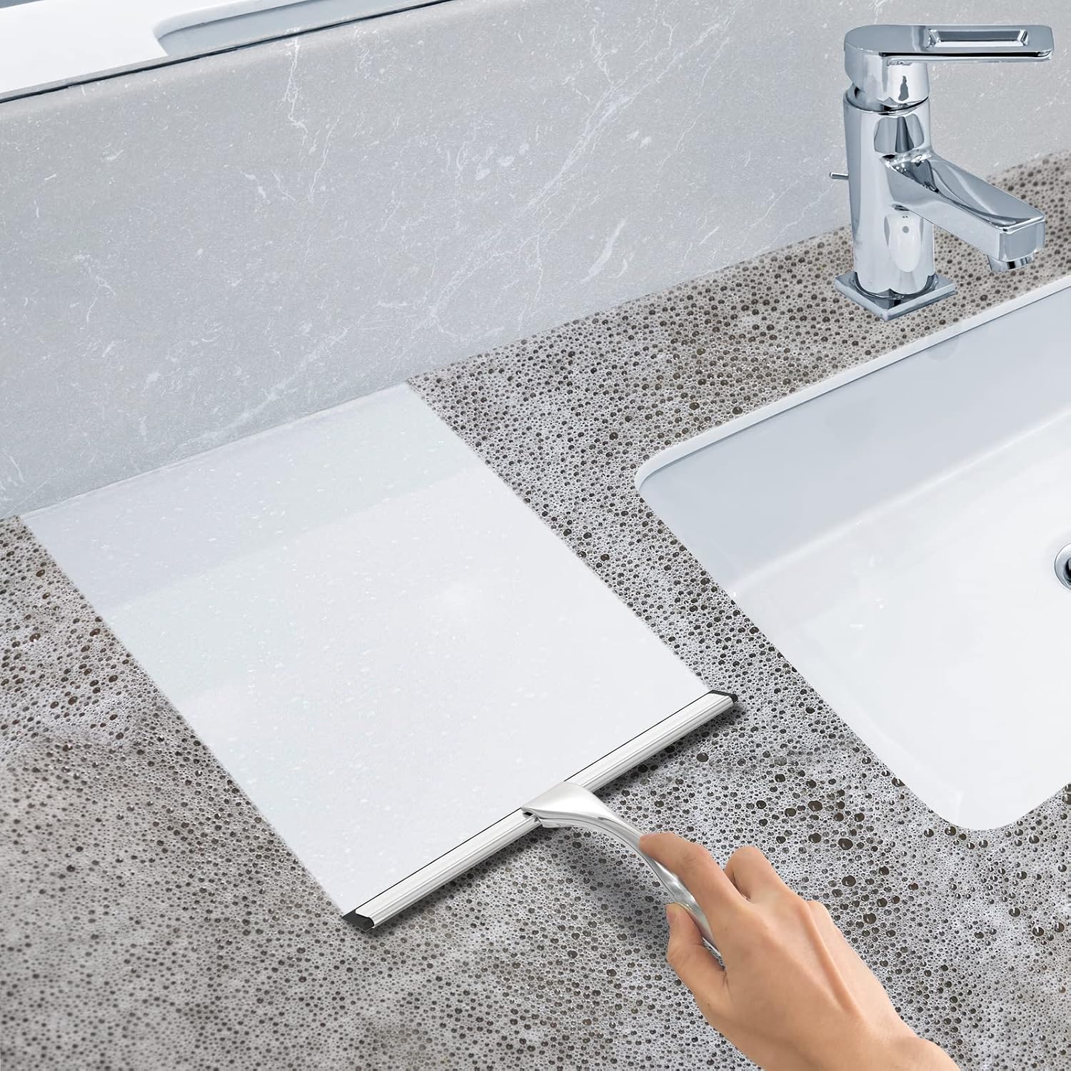 Stainless steel shower squeegee - Image 2