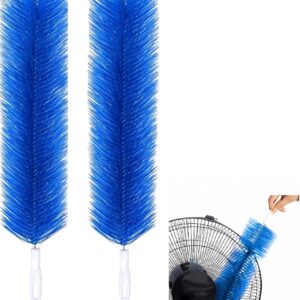 2-Piece Set: Blue Microfiber Ceiling Fan Dusters