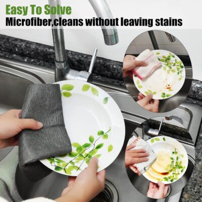 5-piece thickened multi-purpose cleaning cloth set